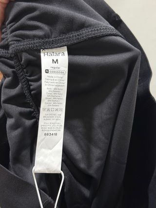 Leggings bootcut moldeadores negros