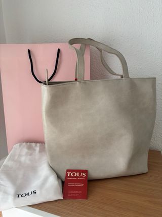 Bolso Tous Piel Beige