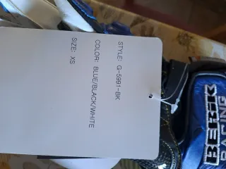 Guantes Racing Berik 5991 Azul