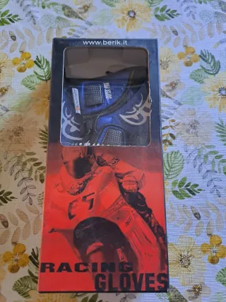 Guantes Racing Berik 5991 Azul