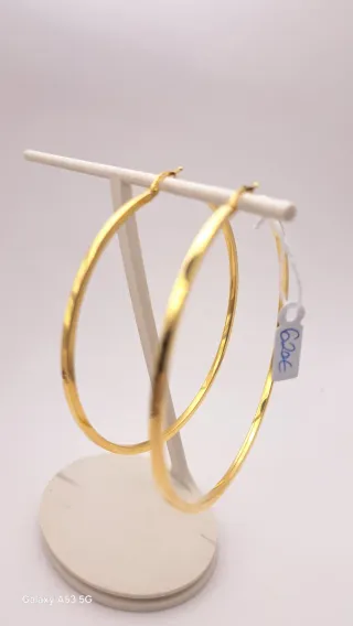 Pendientes Aro Oro 18k