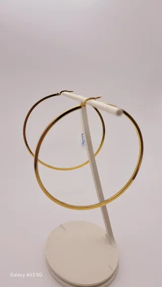 Pendientes Aro Oro 18k