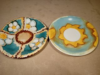 Tazze Granarolo Nuove  2 + 2 Piattini Thun usati