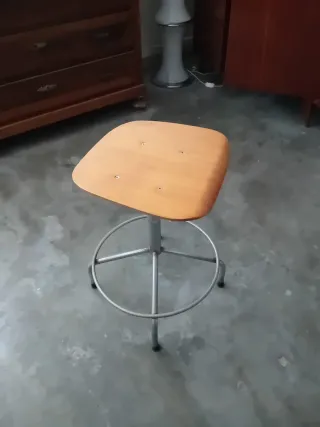 Sgabello vintage anni '70