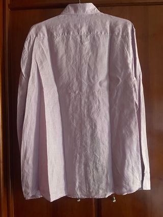 Camisa lila M&S chico