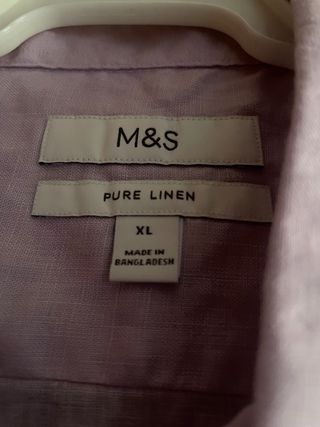 Camisa lila M&S chico