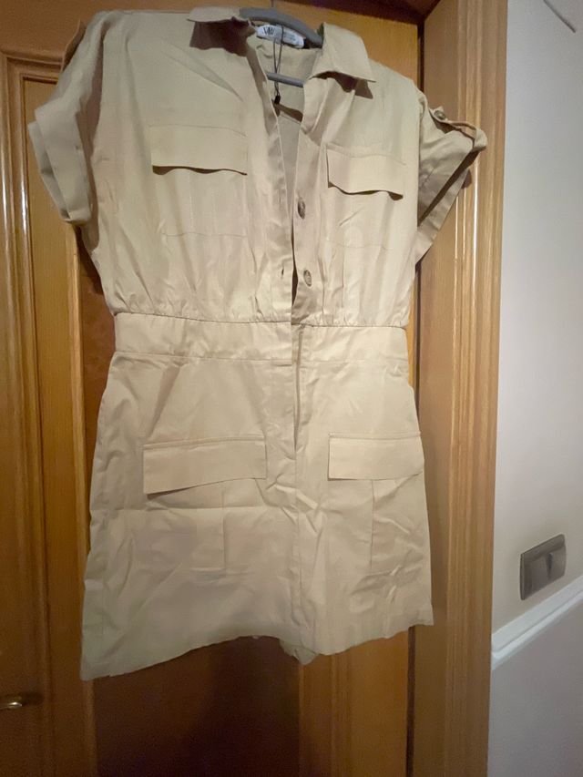 Mono corto camel verano