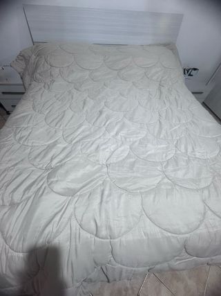 Piumone matrimoniale beige