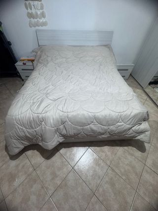 Piumone matrimoniale beige