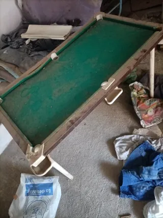 Mesa de billar para juegos