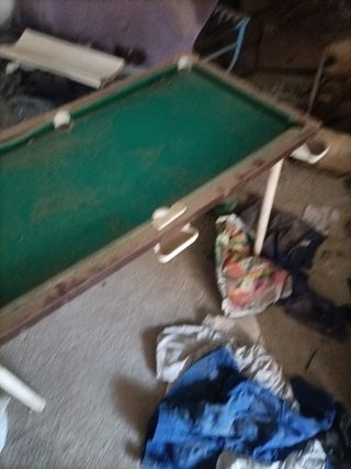 Mesa de billar para juegos