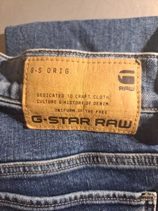 G-Star RAW Vaqueros Azules