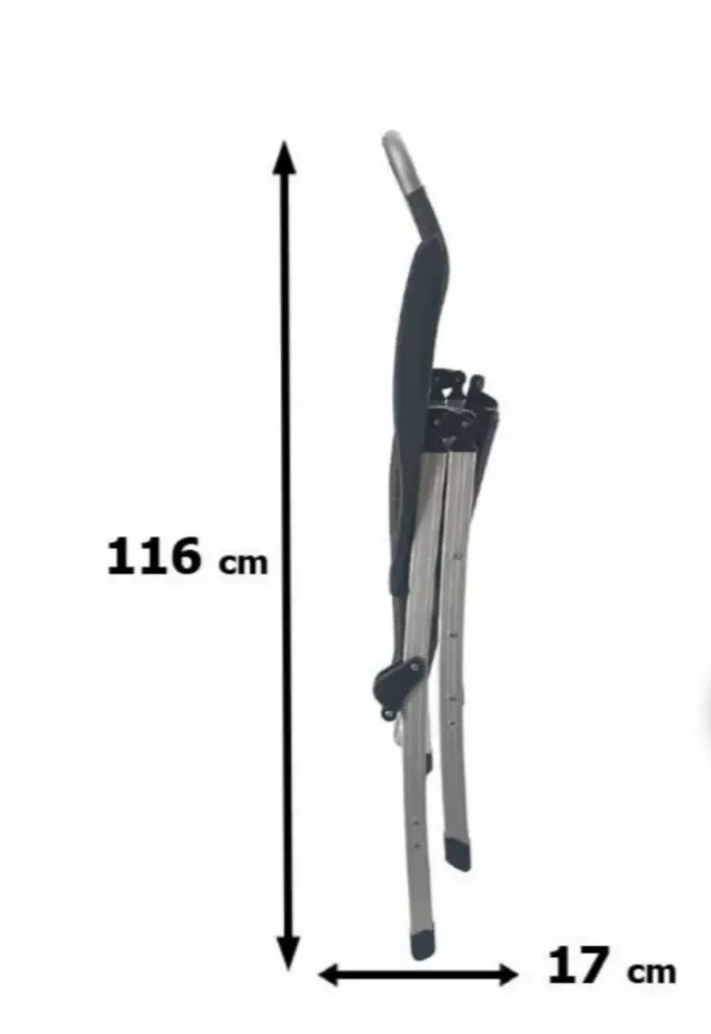 Sillas de camping Midland + extensor pies