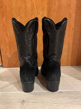 Stivali texani neri donna taglia 37