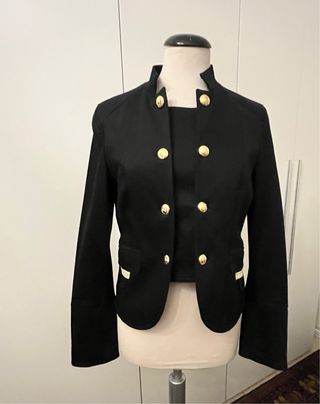 Completo Atos Lombardini nero giacca e pantalone