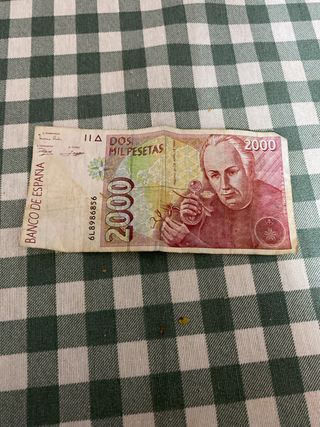 Billete 2000 pesetas España