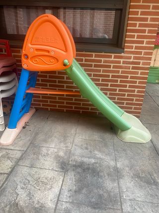 Tobogán Feber Naranja y Verde