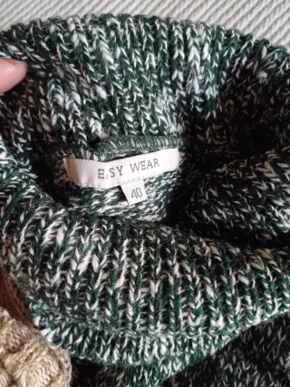 2 Jerséis Mujer Cuello Alto