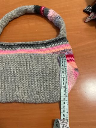 Borsetta all’uncinetto, fatta a mano