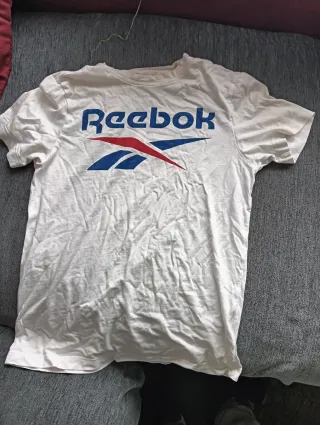Camiseta Reebok Hombre Blanca