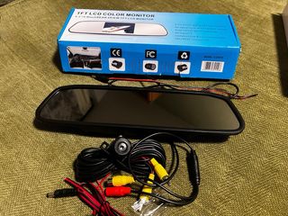 Espejo retrovisor con pantalla TFT