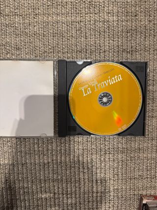 CDs de Ópera Giuseppe Verdi: Nabucco, Rigoletto,
