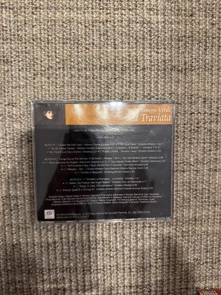 CDs de Ópera Giuseppe Verdi: Nabucco, Rigoletto,