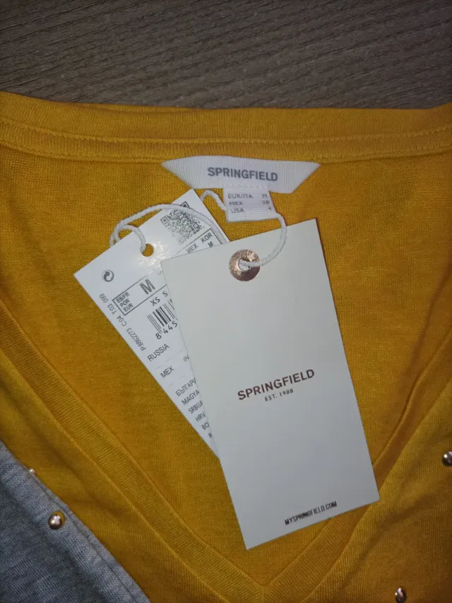 Camisetas Springfield Talla M con Tachuelas