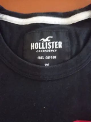 Camiseta Hollister Niño Talla XS