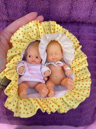 Lote de 2 muñecas Barriguitas con todo lo q ves