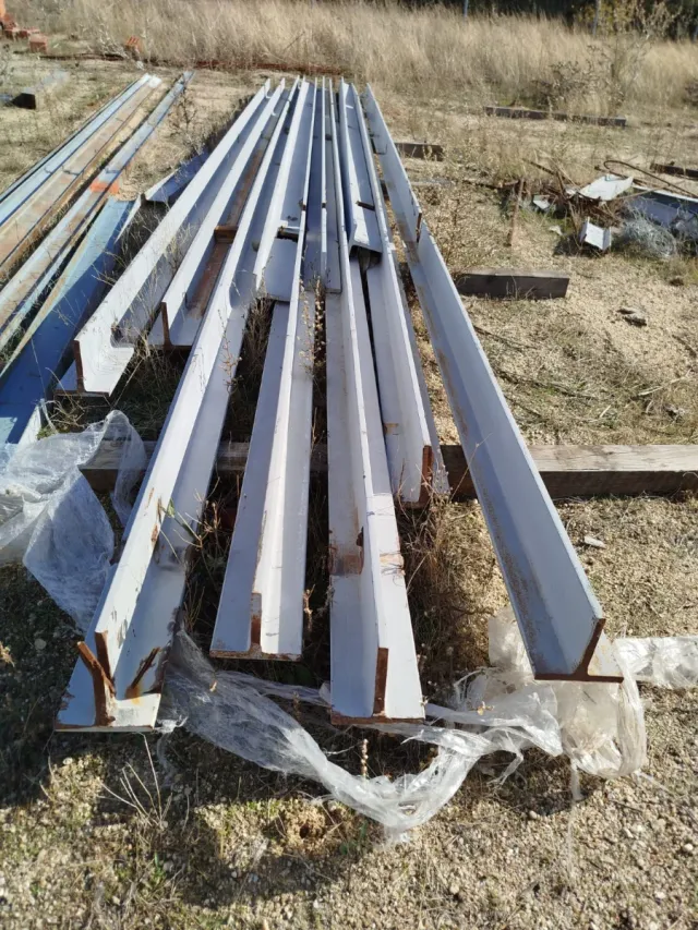 Perfiles T de acero 100mm