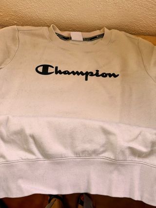 Sudadera Champion Beige