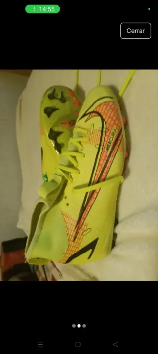 Botas de fútbol para campo Nike Mercurial