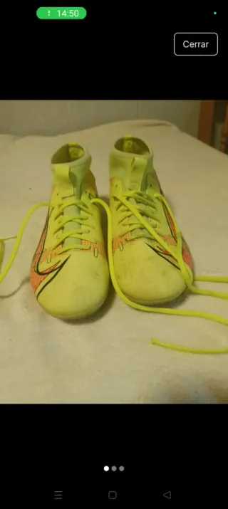 Botas de fútbol para campo Nike Mercurial