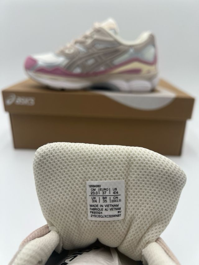 Asics Gel NYC Talla 37 Beige/Rosa