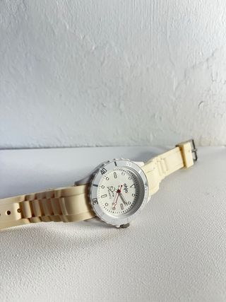 Reloj ohla! Beige y Blanco