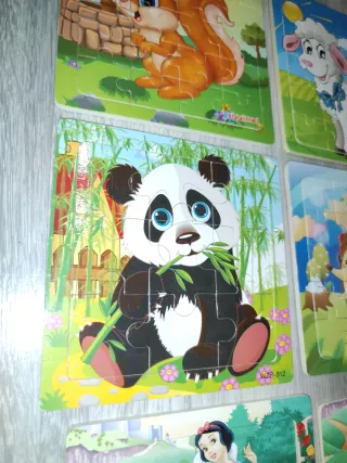 Puzzles Infantiles Animales y Cuentos