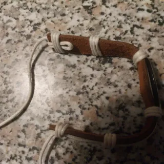 Braccialetto con elefante portafortuna