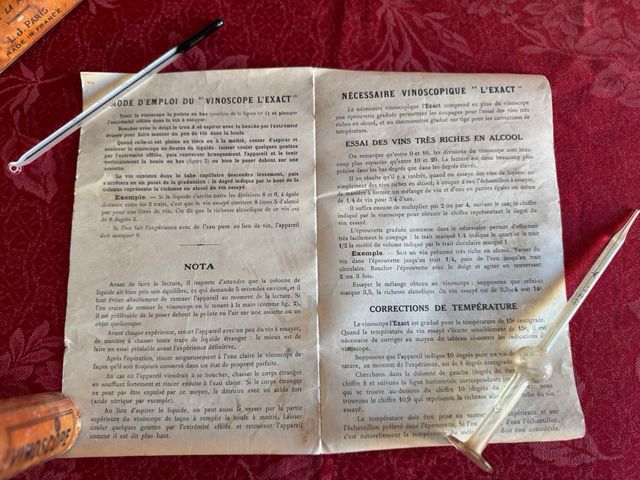 Vinoscope L'Exact - Strumento Gradazione Vino