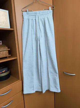 Pantalón de chándal gris clarito chica