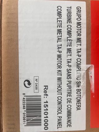 Motor campana estractora cata