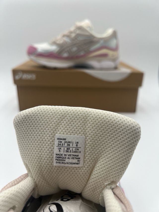 Asics Gel NYC Talla 39 Rosa/Plata