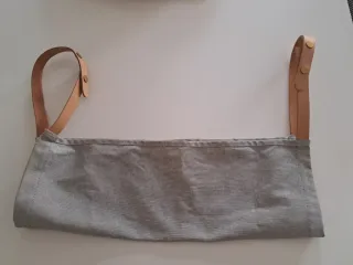 Bolsa Almacenaje Kallax Tela y Cuero