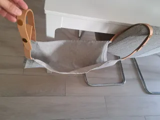 Bolsa Almacenaje Kallax Tela y Cuero