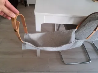 Bolsa Almacenaje Kallax Tela y Cuero