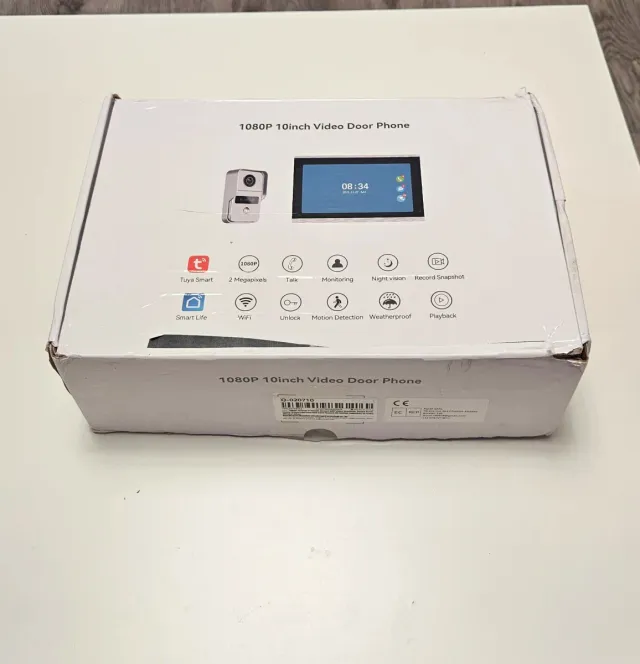 Videoportero Con Pantalla 10" - Tuya App