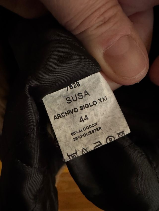 Chaqueta vaquera con pelo