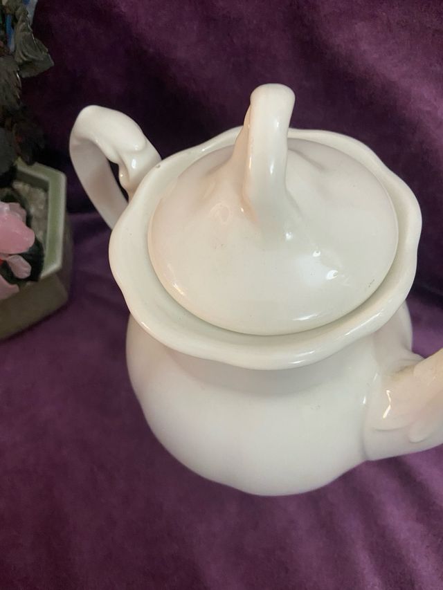 Cafetera La Cartuja Blanca Porcelana