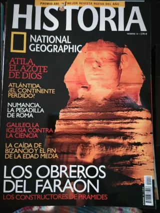 Lote revistas Historia National Geographic