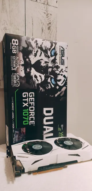 Tarjeta Gráfica GPU ASUS GTX 1070 8GB GDDR5
